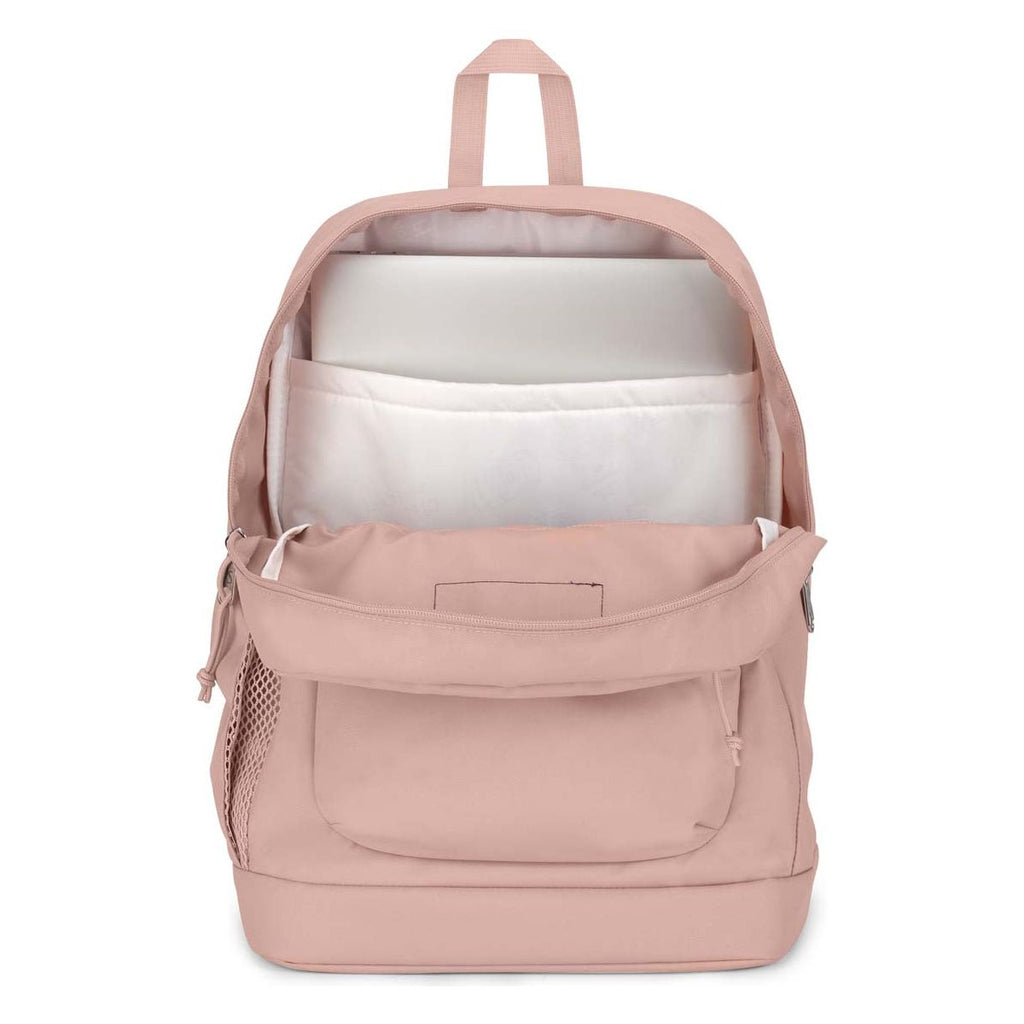 JanSport Cross Town Plus Laptop Backpack - Misty Rose