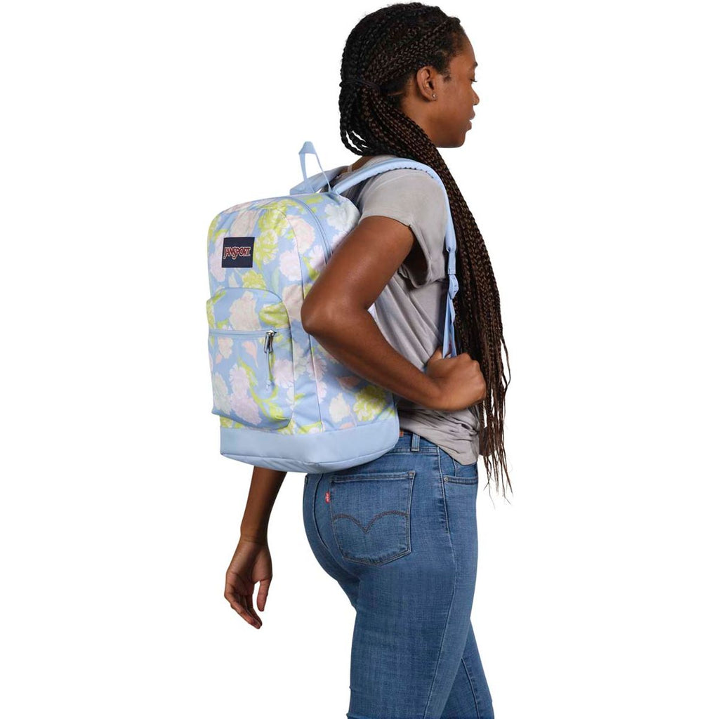 Jansport Cross Town Plus Laptop Backpack - Autumn Tapestry Hydrangea