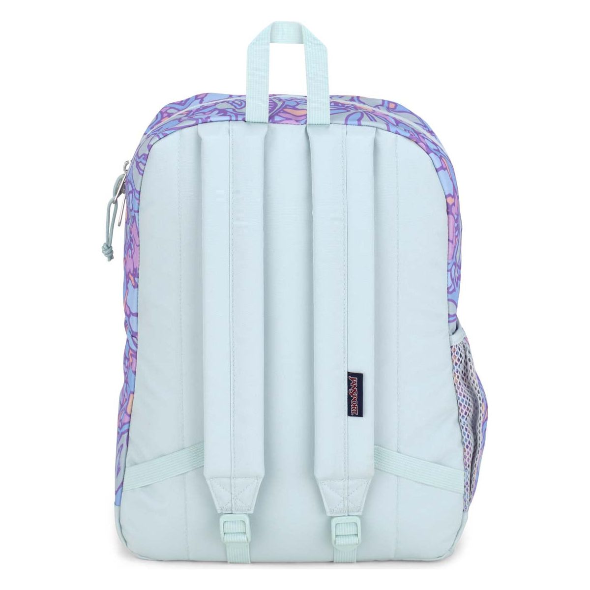 JanSport Cross Town Plus - Fluid Floral Pastel Lilac