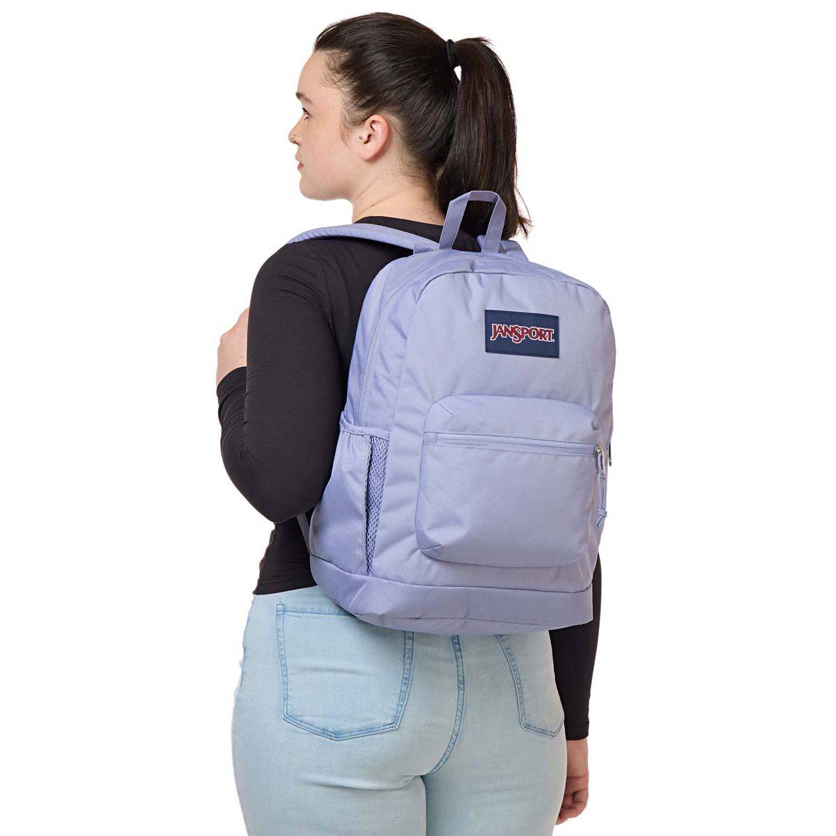 JanSport Cross Town Plus Backpack - Lavender Ash