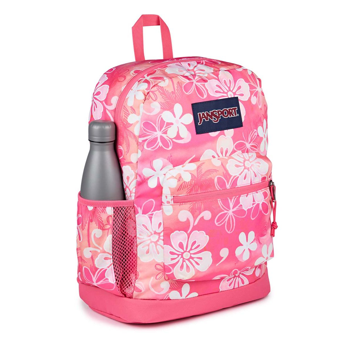 JanSport Cross Town Plus Backpack - Hiblisscus