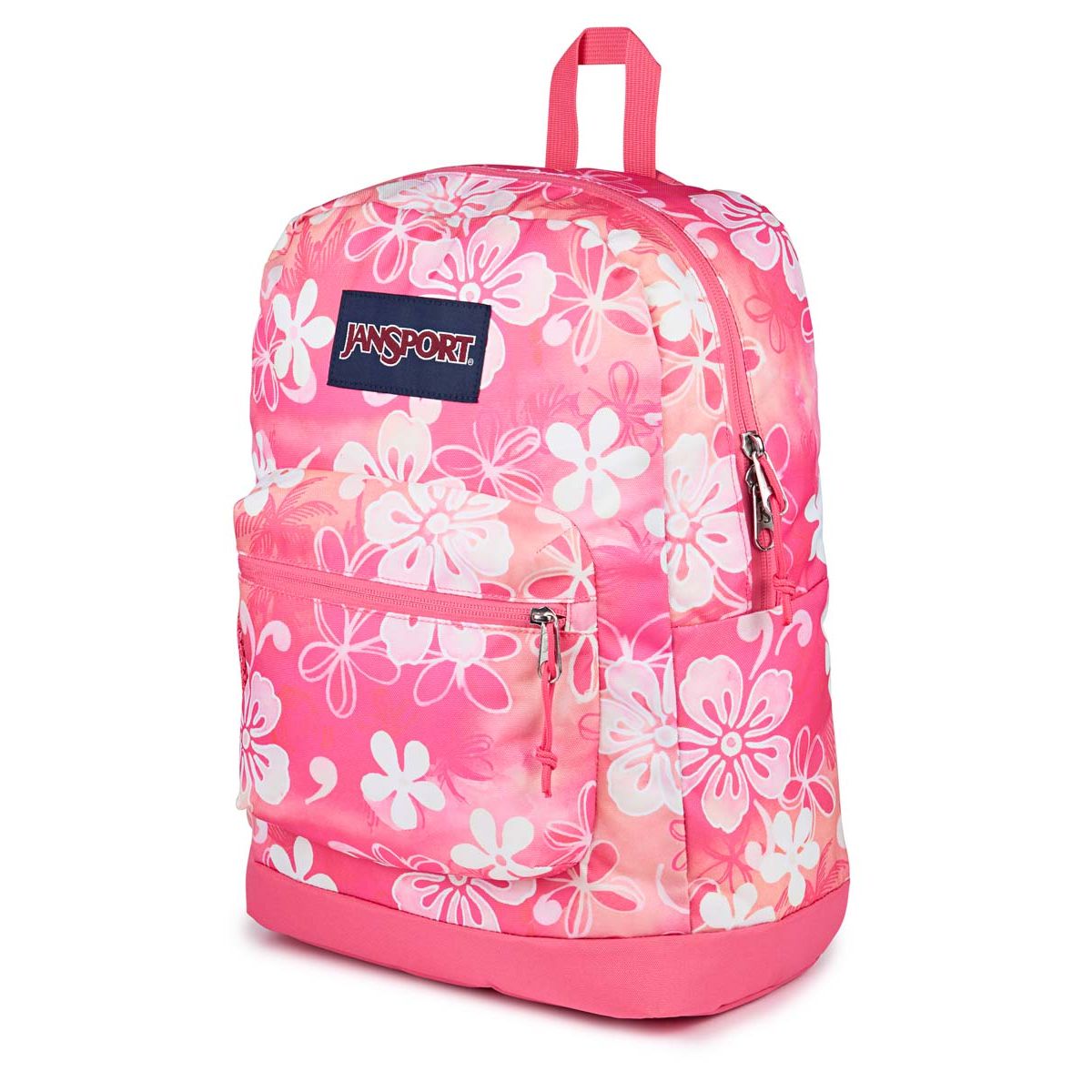 JanSport Cross Town Plus Backpack - Hiblisscus
