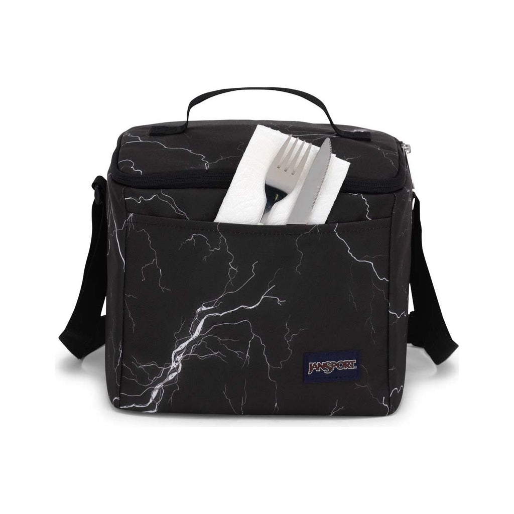 JanSport Super Snack Lunch Bag - Electric Bolts