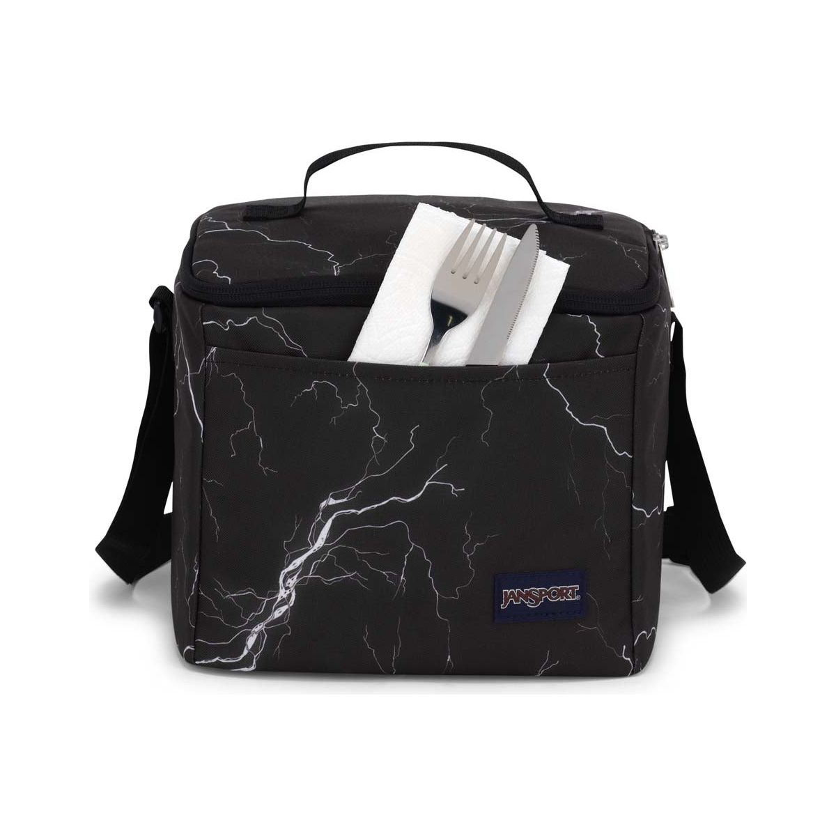 JanSport Super Snack Lunch Bag - Electric Bolts