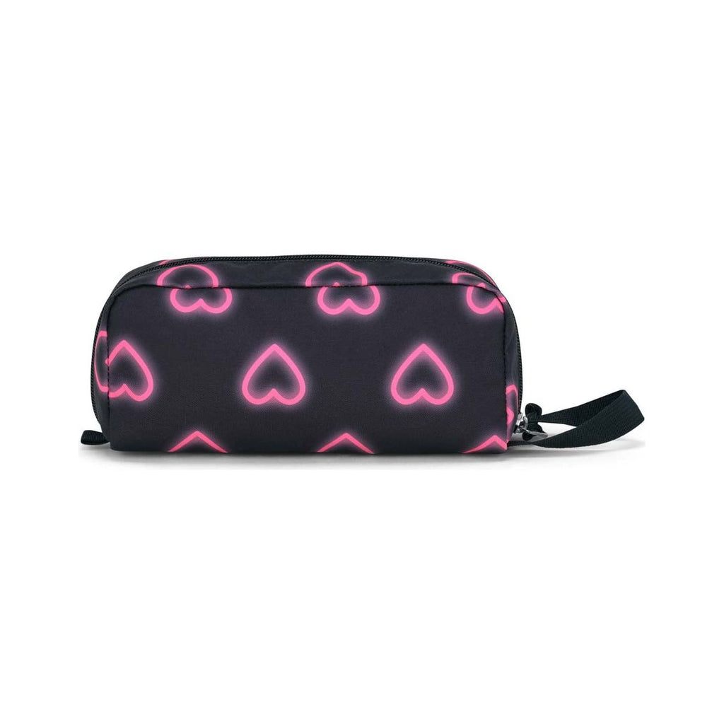 JansSport Perfect Pouch - Happy Hearts Black