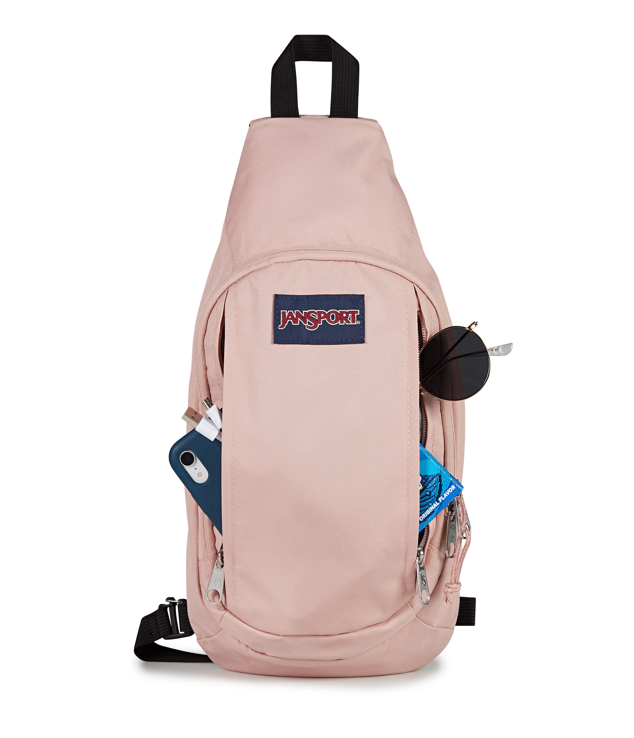 Sac bandoulière Jansport Move - Rose brumeux 
