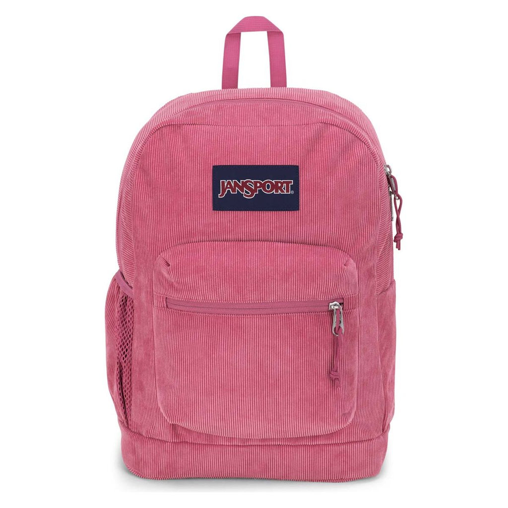 JanSport Cross Town Plus Remix Backpack - Mauve Haze Corduroy