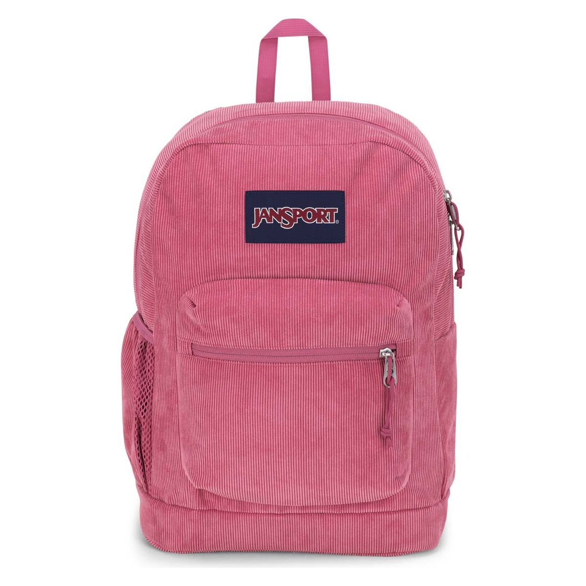 JanSport Cross Town Plus Remix Backpack - Mauve Haze Corduroy