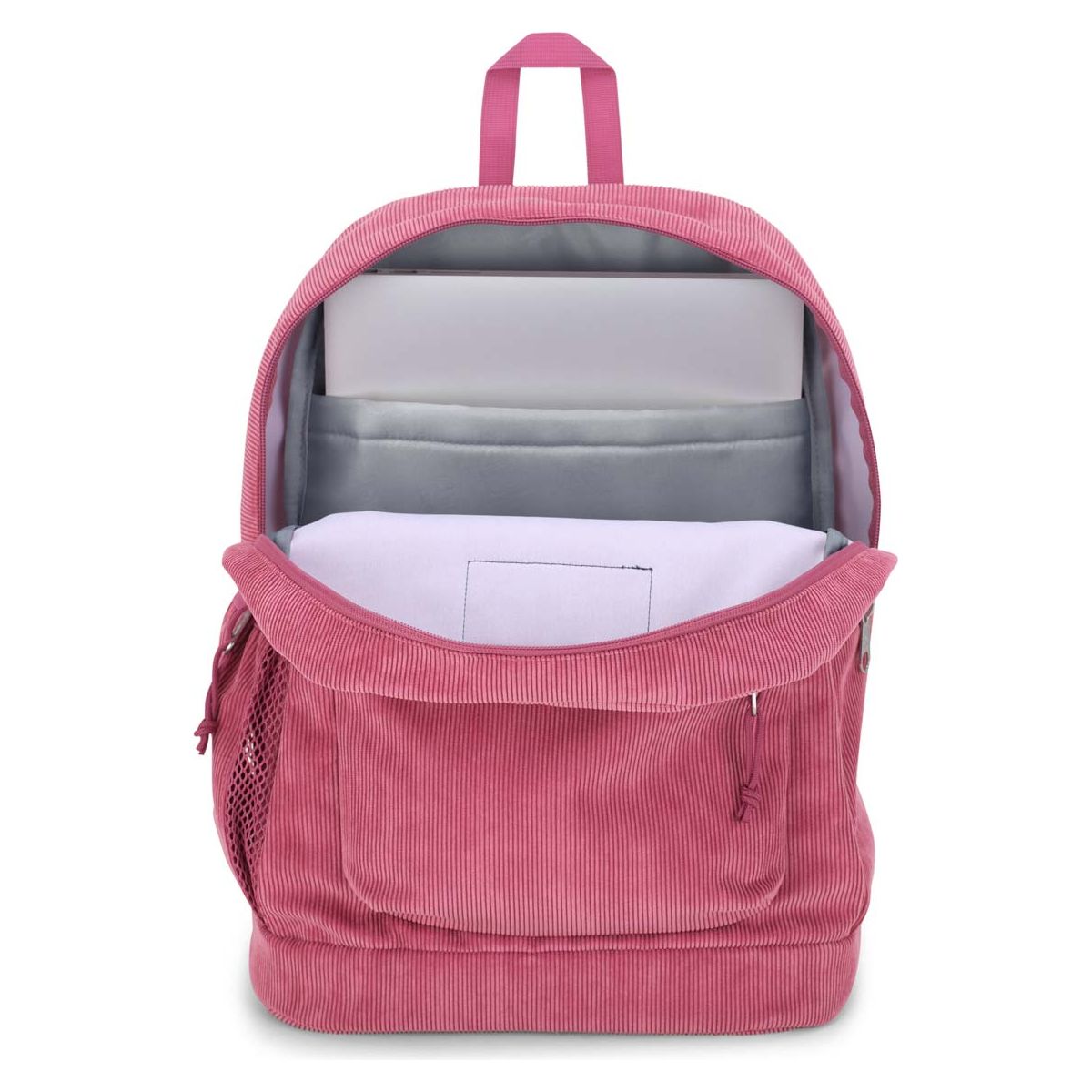 Sac à dos JanSport Cross Town Plus Remix - Velours côtelé Mauve Haze