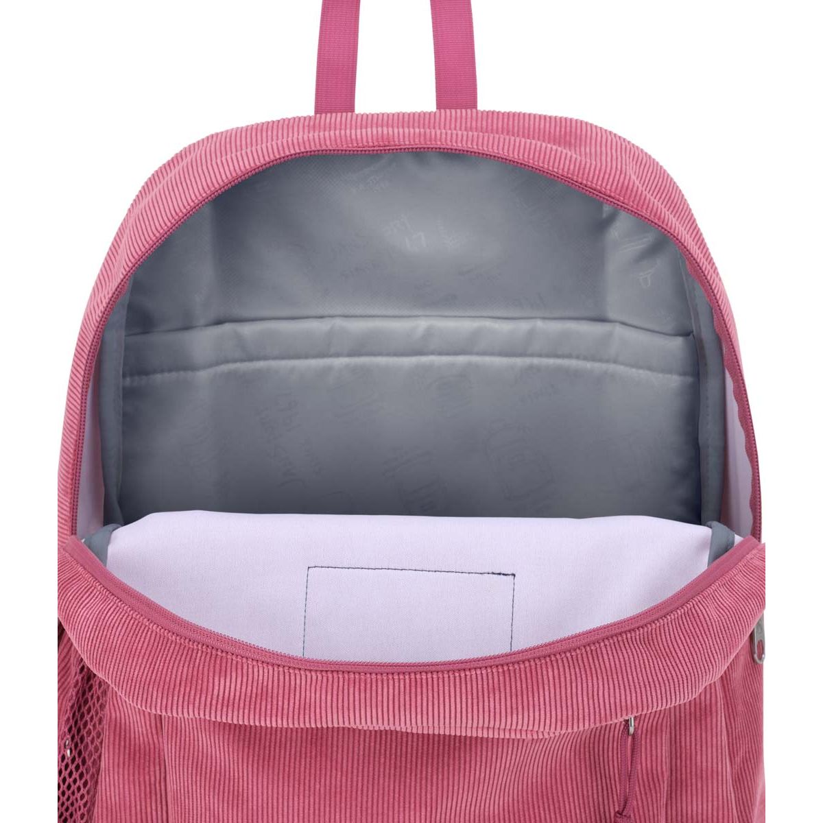 JanSport Cross Town Plus Remix Backpack - Mauve Haze Corduroy
