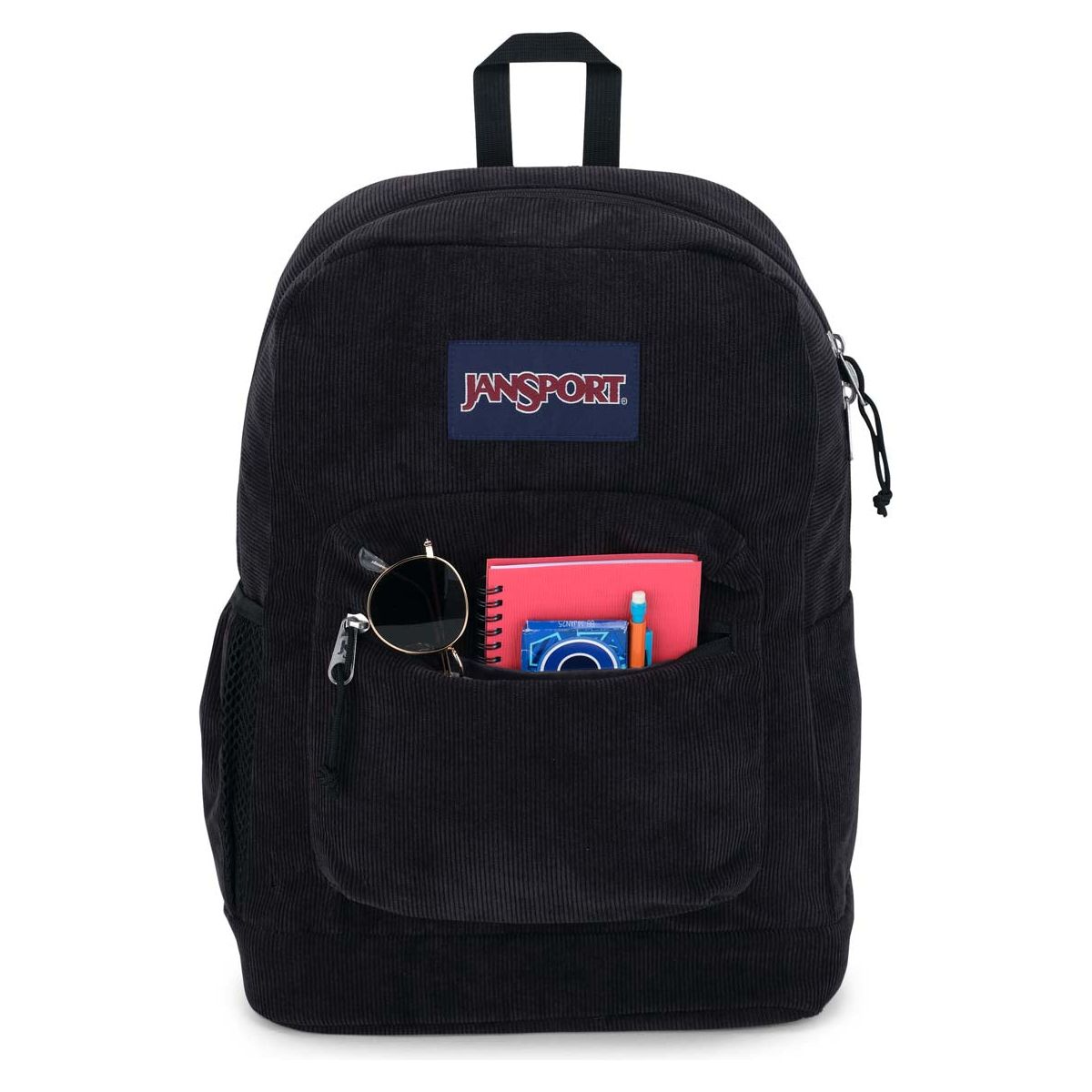 JanSport Cross Town Plus Remix - Black Corduroy