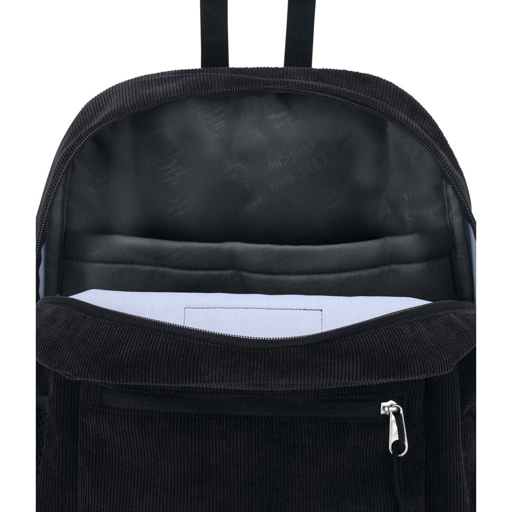 JanSport Cross Town Plus Remix - Black Corduroy