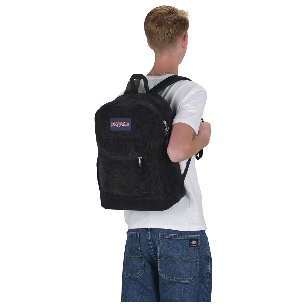 JanSport Cross Town Plus Remix - Black Corduroy