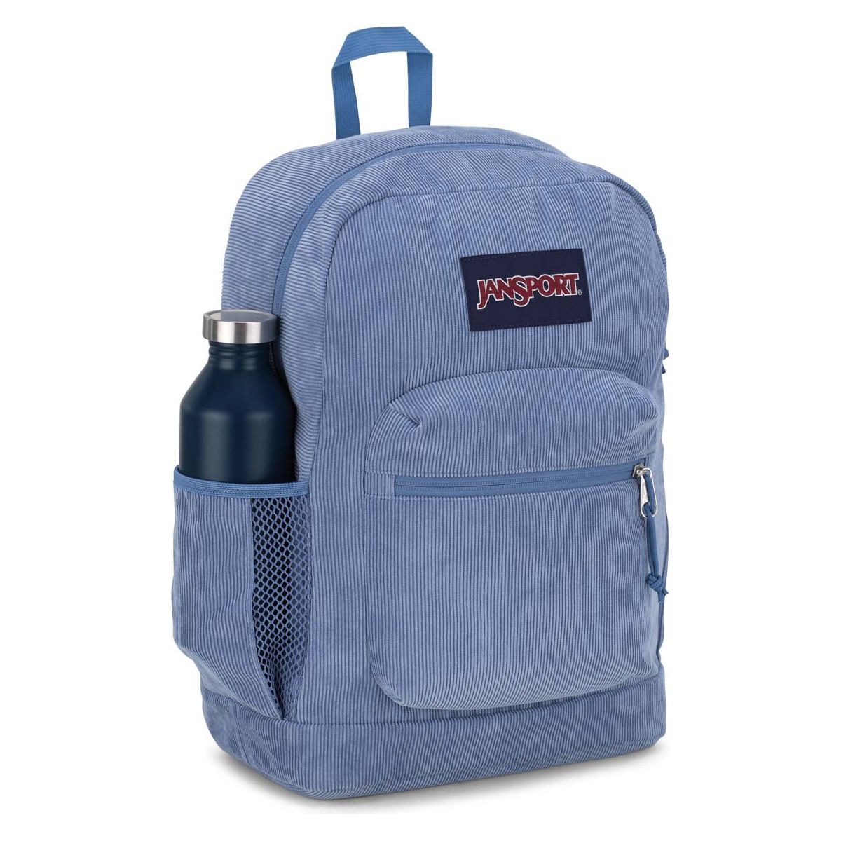 JanSport Cross Town Plus Remix Backpack -  Elemental Blue Corduroy