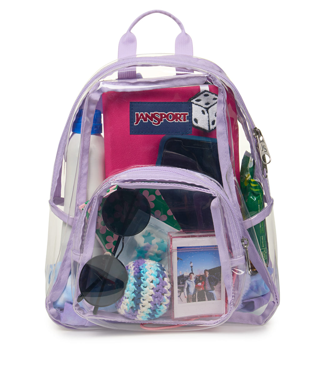 Jansport Clear Mini Pack - Clear/Pastel Lilac