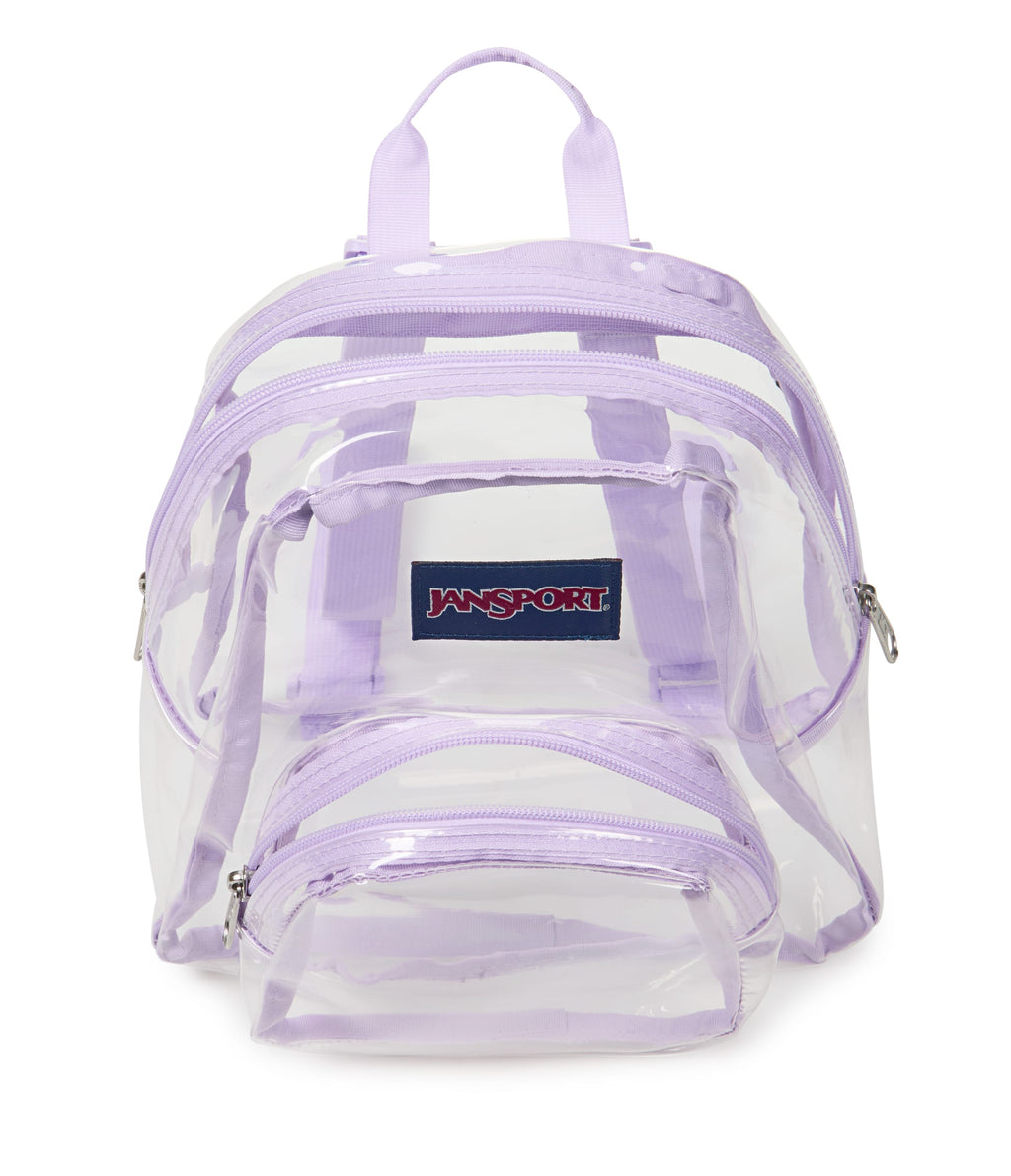 Jansport Clear Mini Pack - Clear/Pastel Lilac
