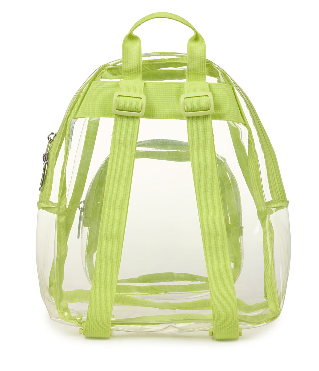 Jansport Clear Mini Pack - Clear/Citron Lime