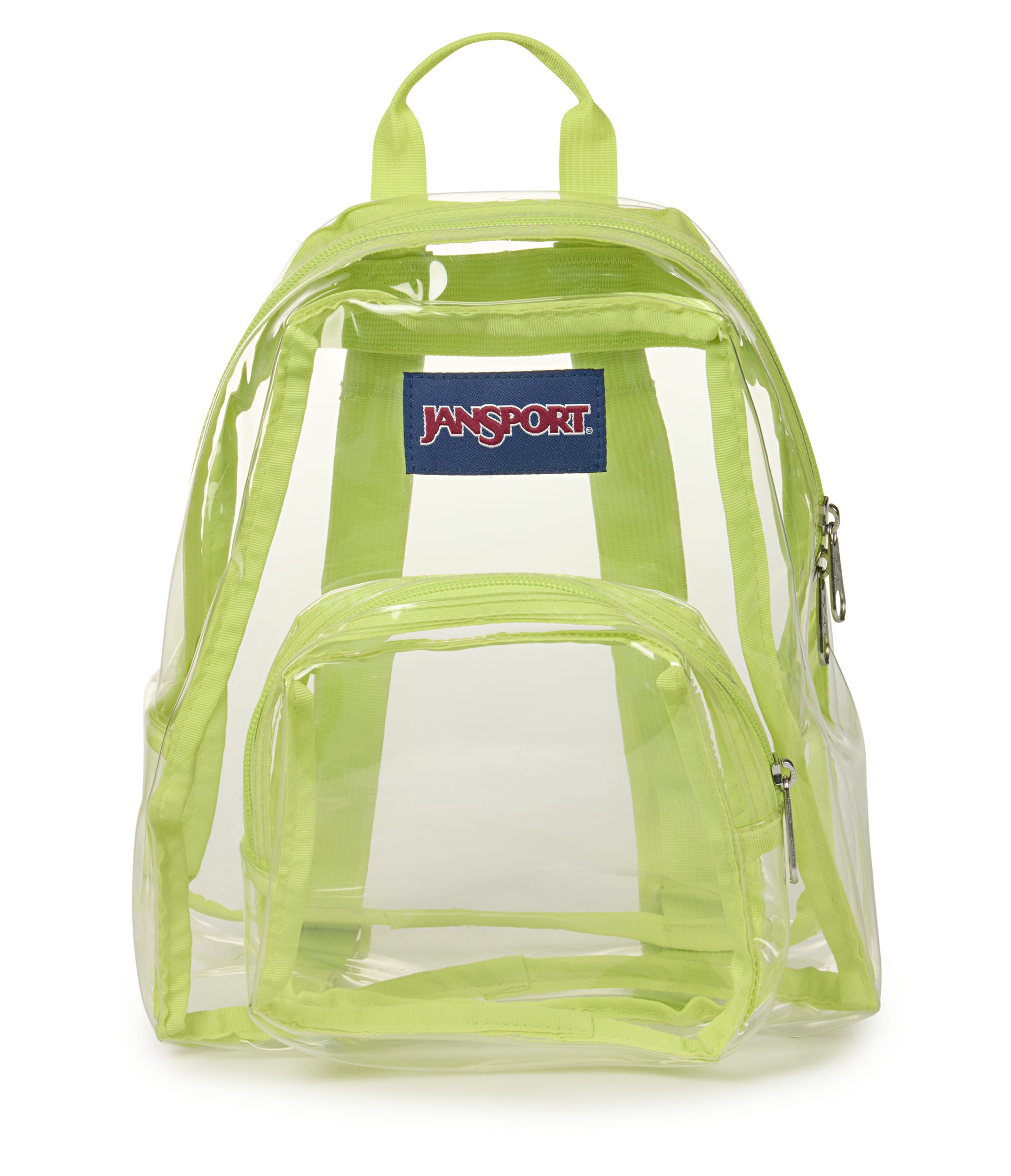 Jansport Clear Mini Pack - Clear/Citron Lime