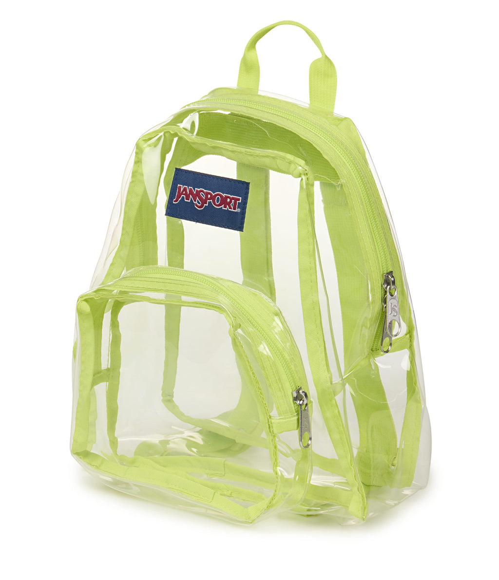 Jansport Clear Mini Pack - Clear/Citron Lime