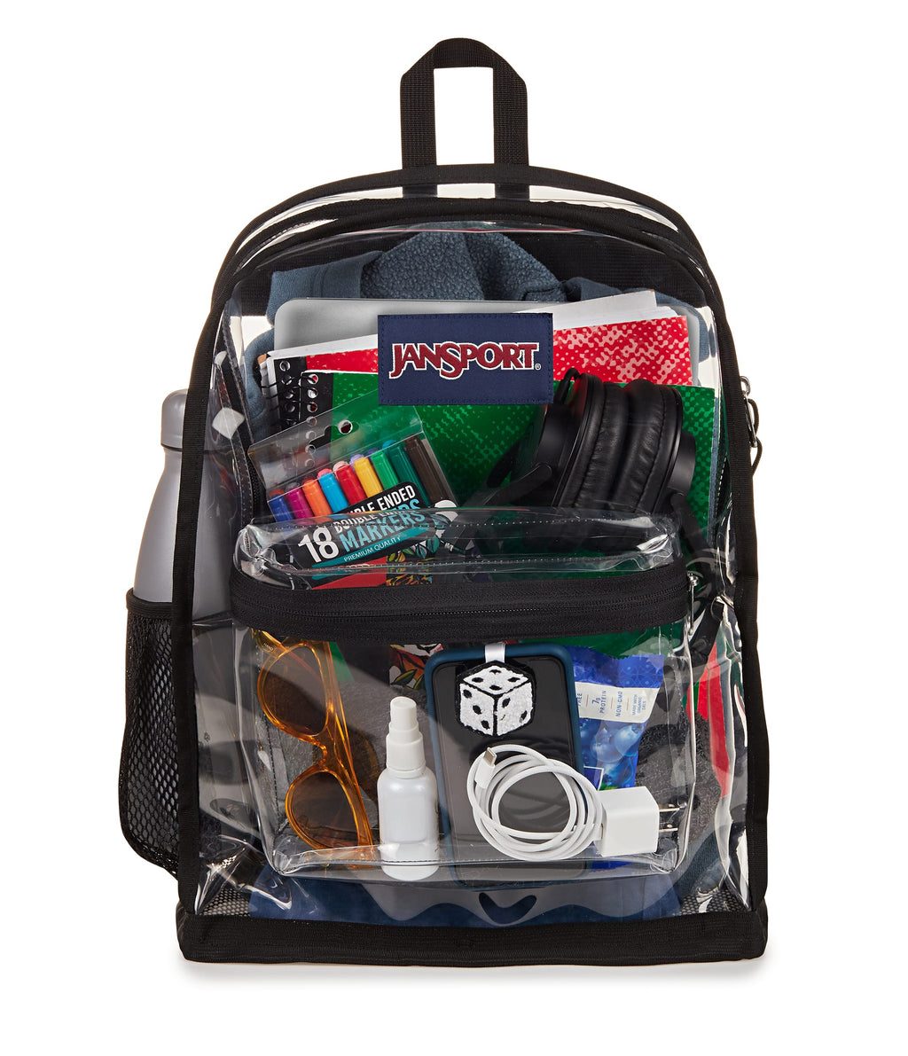 Jansport Clear Pack - Clear/Black