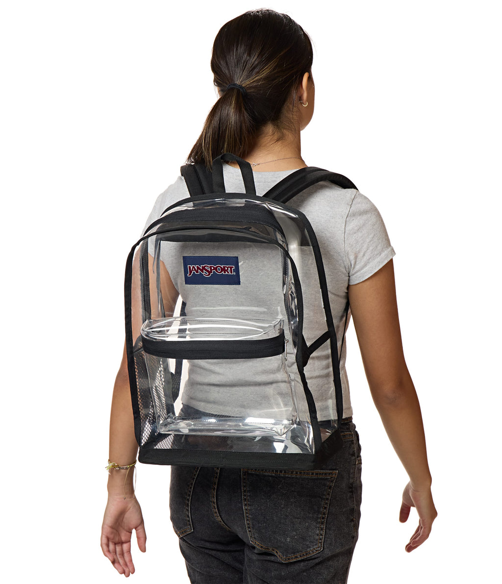 Jansport Clear Pack - Clear/Black
