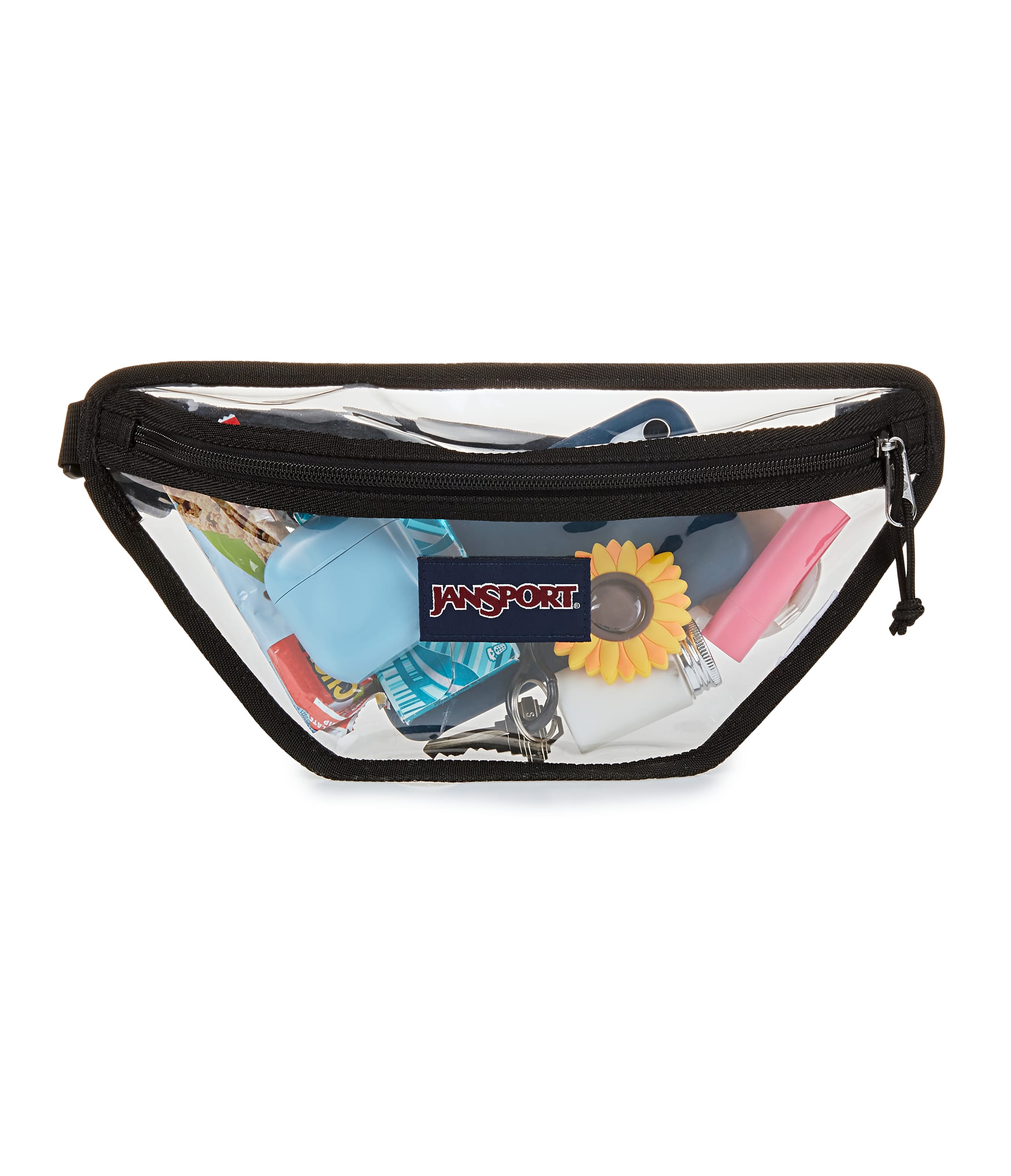 Jansport Clear Waistpack - Clear/Black