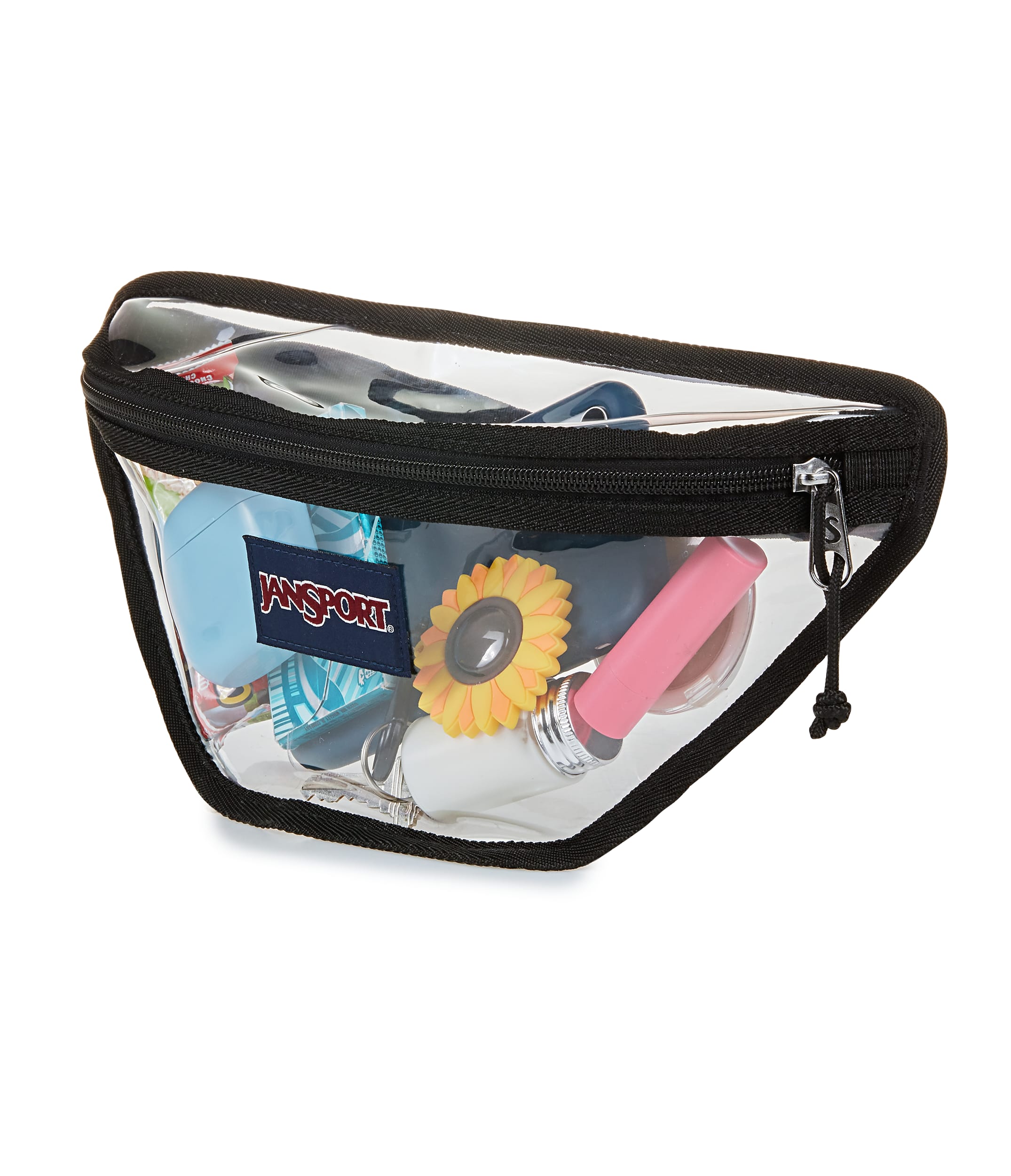 Jansport Clear Waistpack - Clear/Black