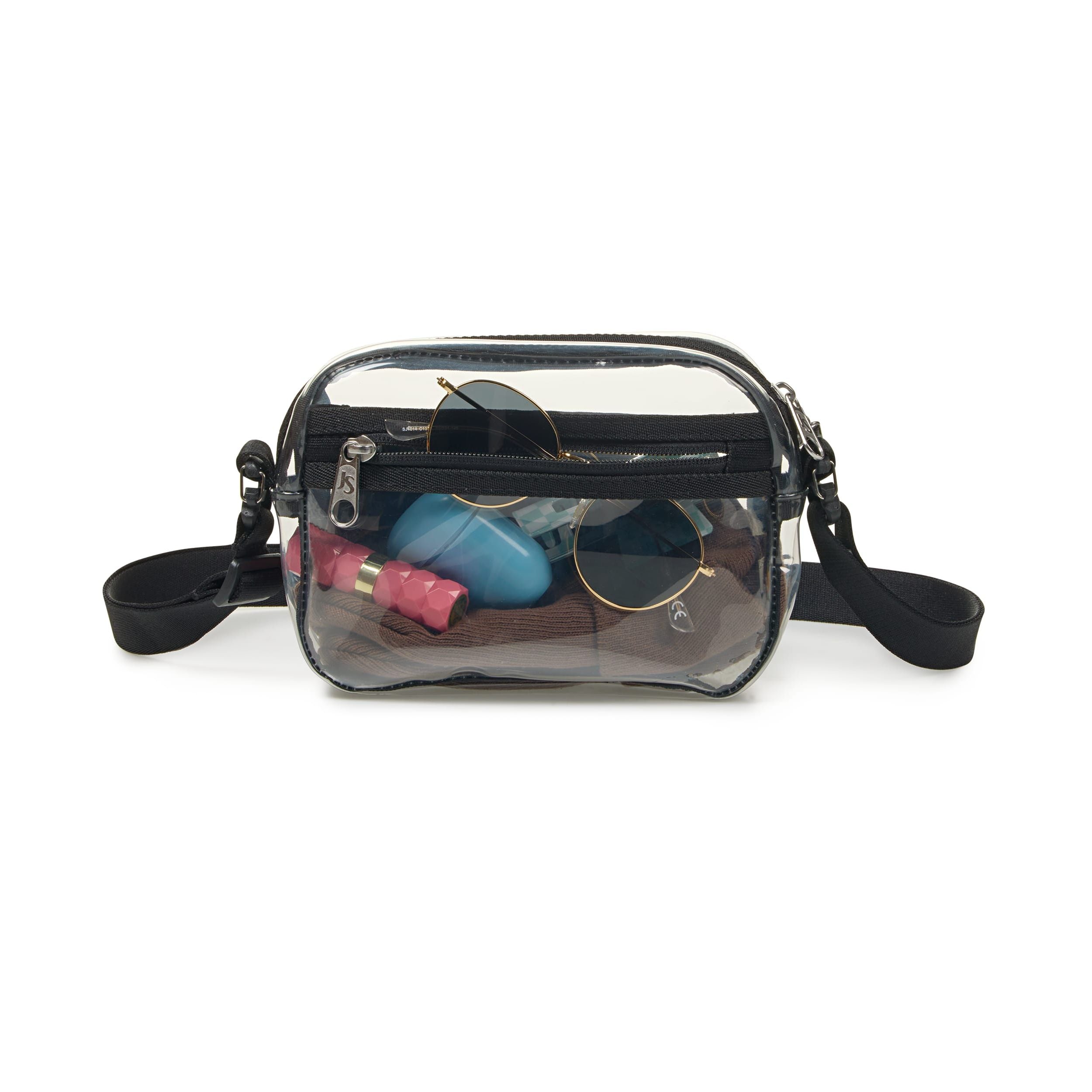 Jansport Clear Crossbody - Clear/Black