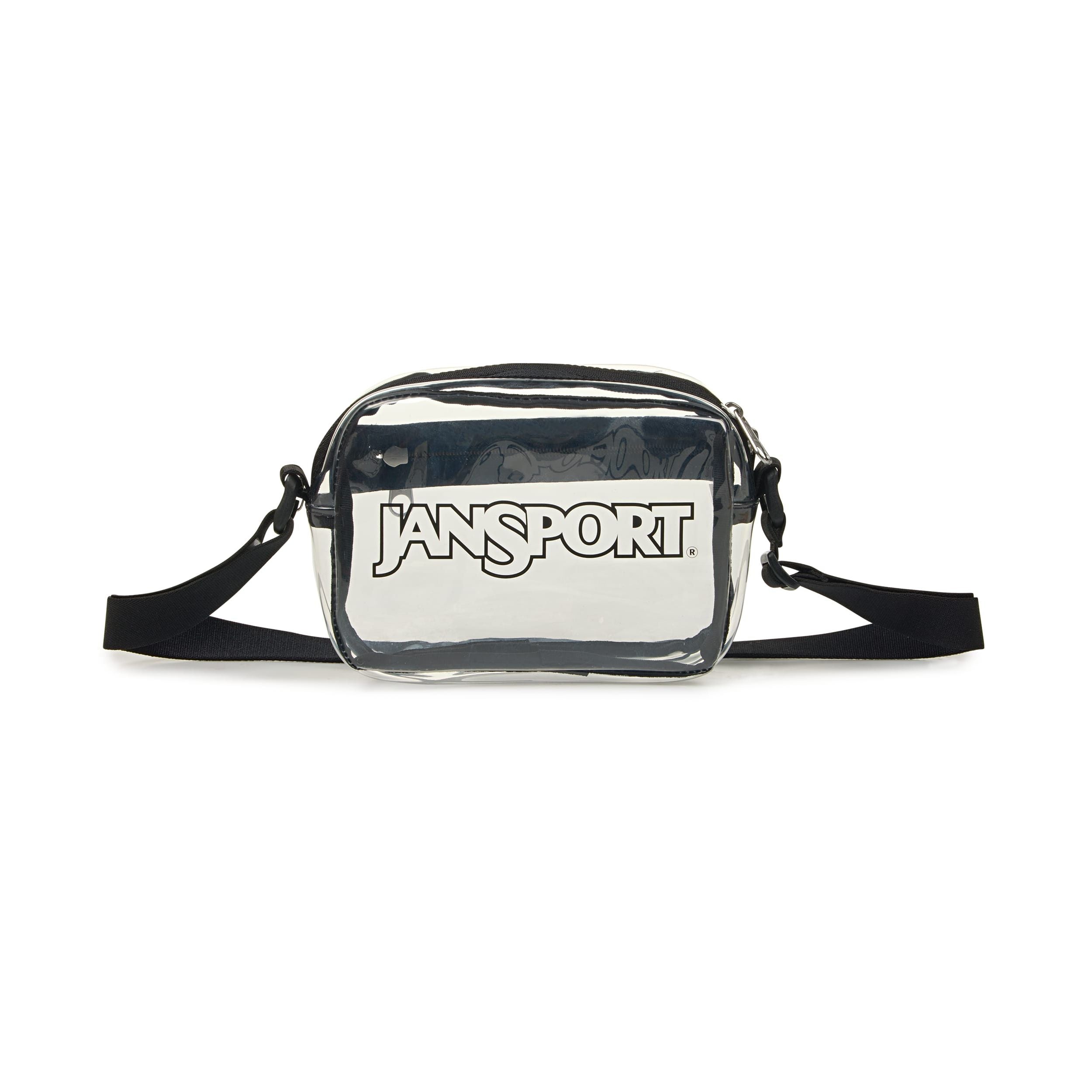 Bandoulière Jansport transparente - Transparente/Noire