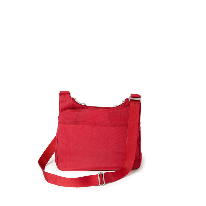Baggallini Cross Over Crossbody - Apple