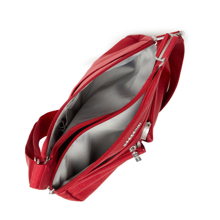 Baggallini Cross Over Crossbody - Apple