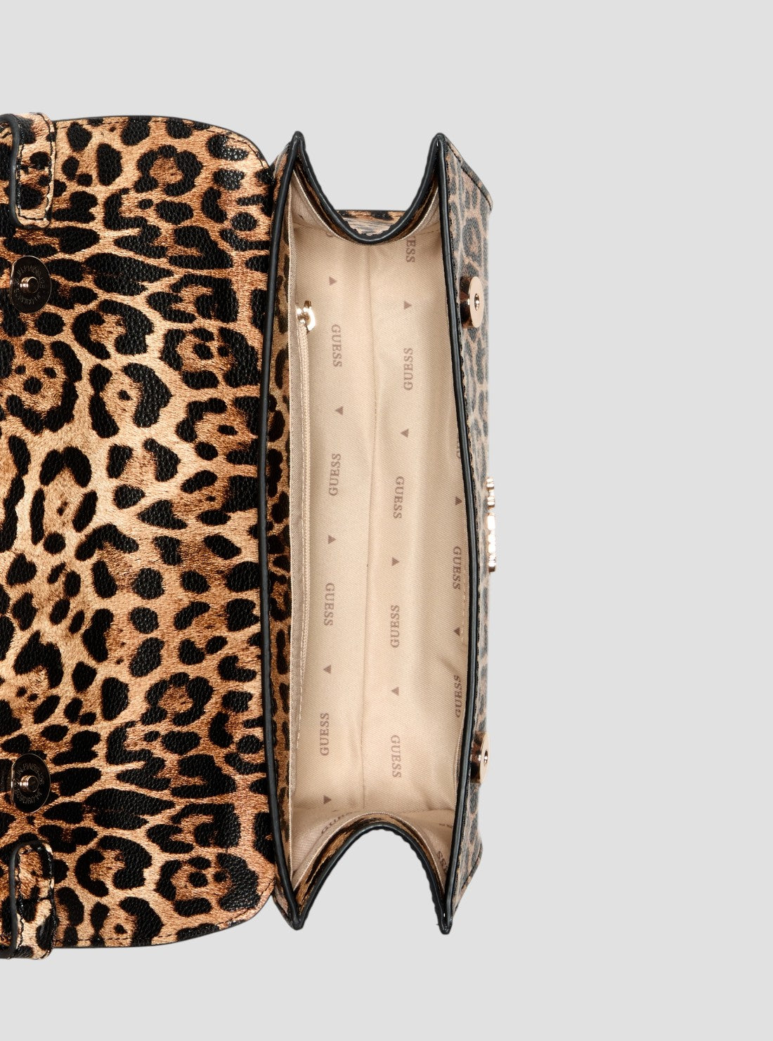 Multi Leopard Print Cirene Top Handle Flap Bag