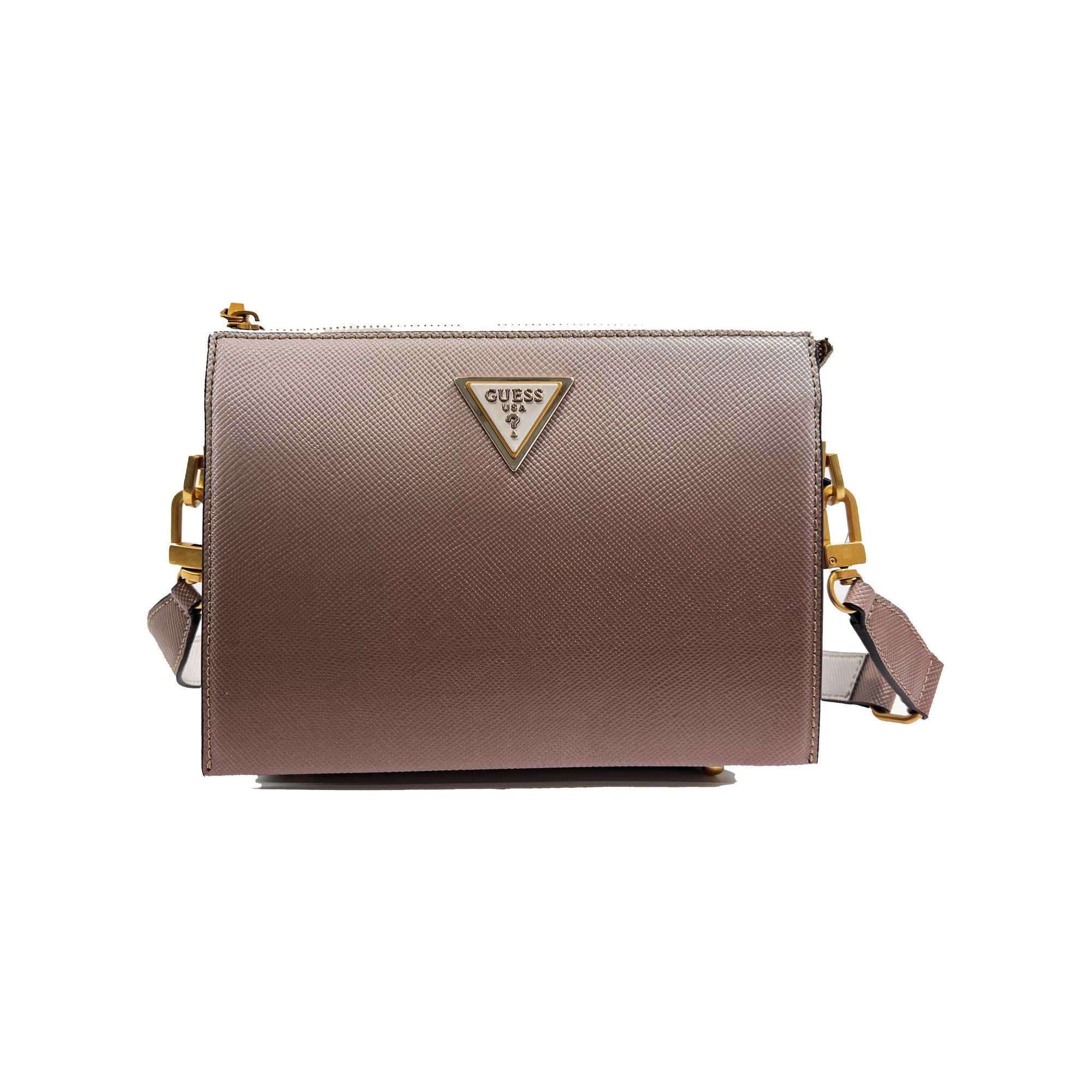 Guess Lossie Tri-compartment Top Zip Crossbody