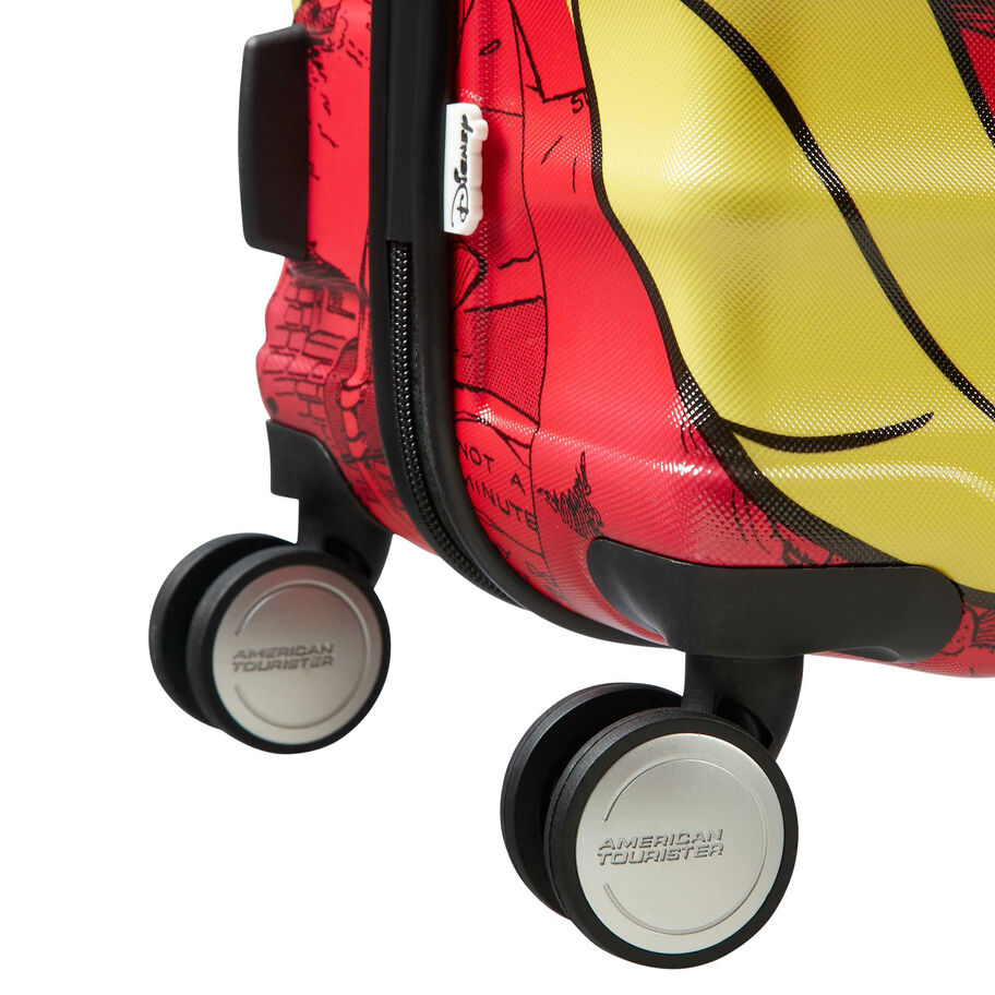 American Tourister Disney Wavebreaker Medium Hardside Luggage - Mickey Comics Red