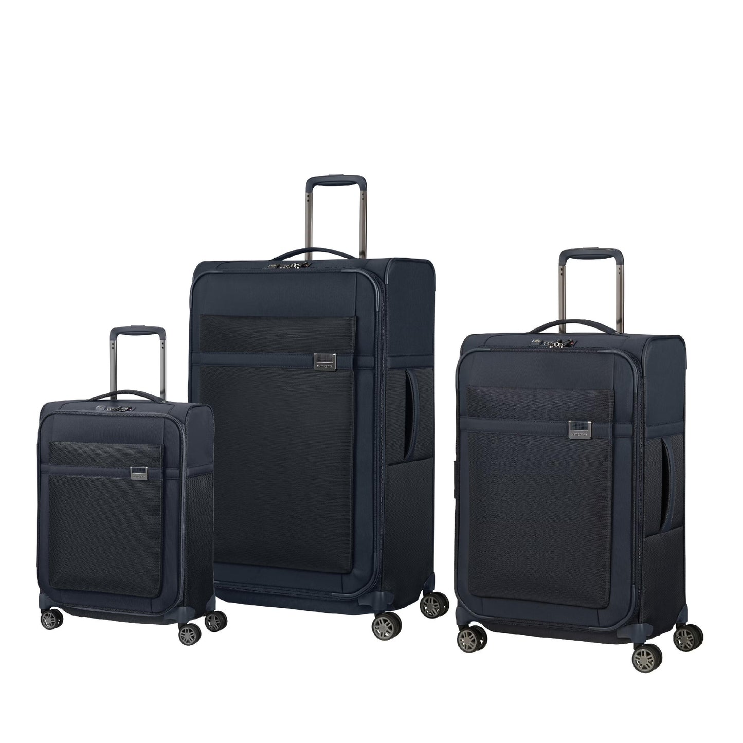 Samsonite Airea Softside 3 Piece Set Luggage - Dark Blue