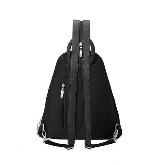 Sac à dos Baggallini Metro avec dragonne pour téléphone RFID - Noir