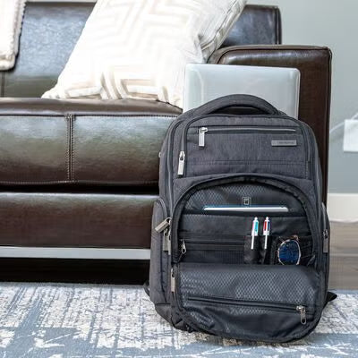 Samsonite Modern Utility Double Shot Backpack 15.6" - Charcoal Heather