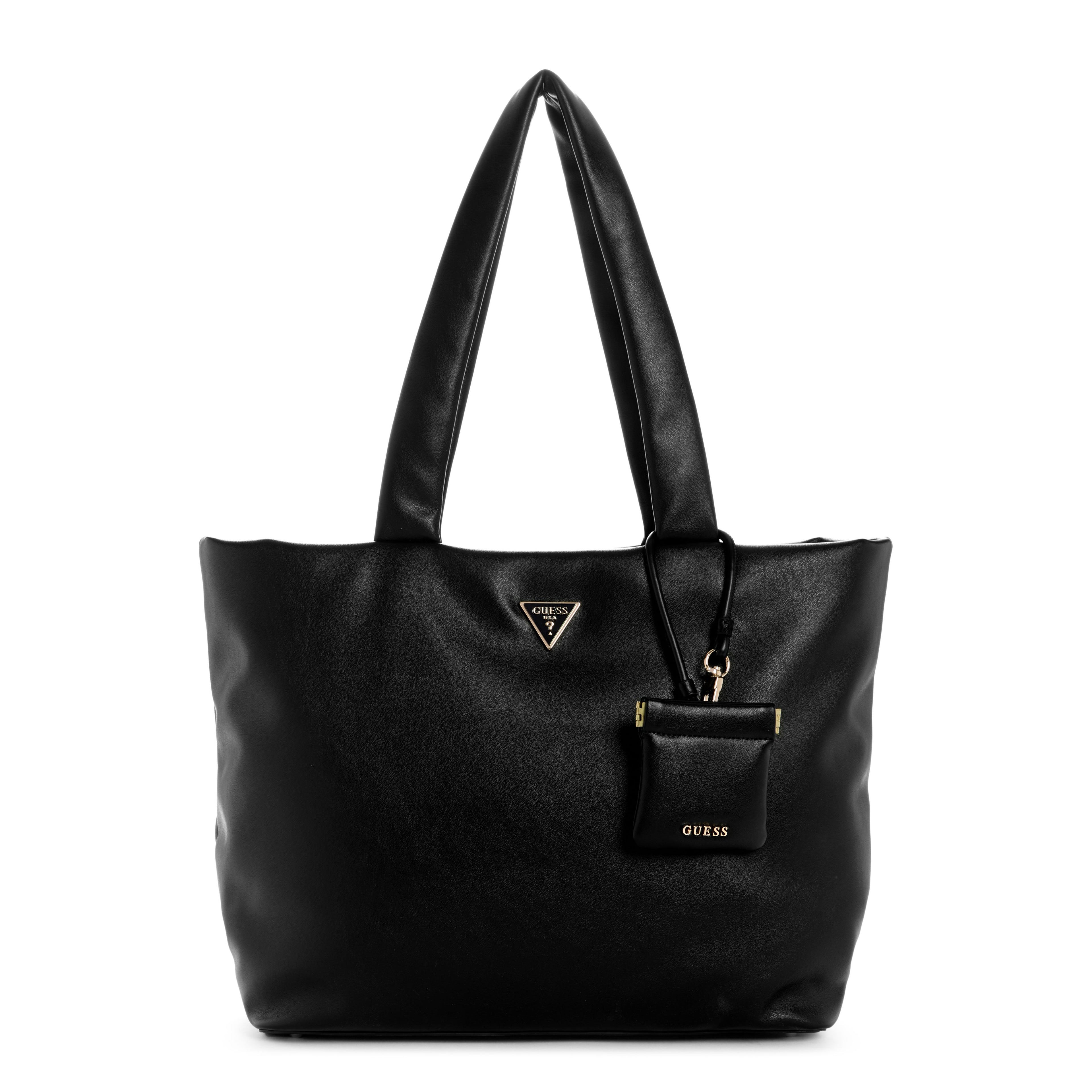 GUESS Sunetra Tech Tote Bag - Black