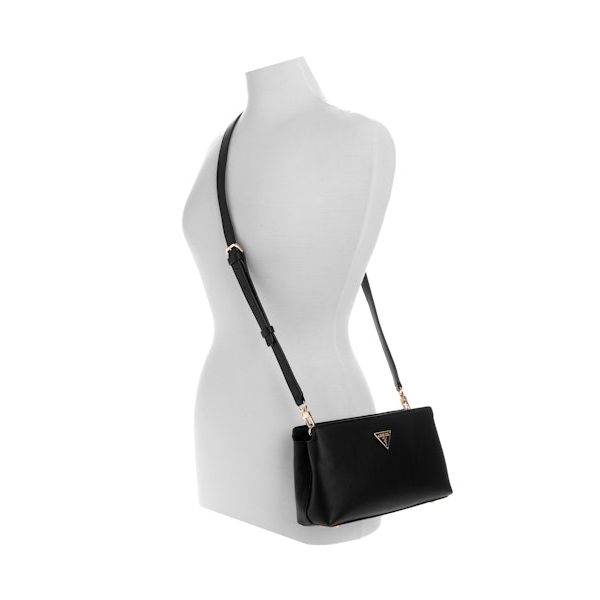 Sac bandoulière GUESS Talent à fermeture éclair supérieure