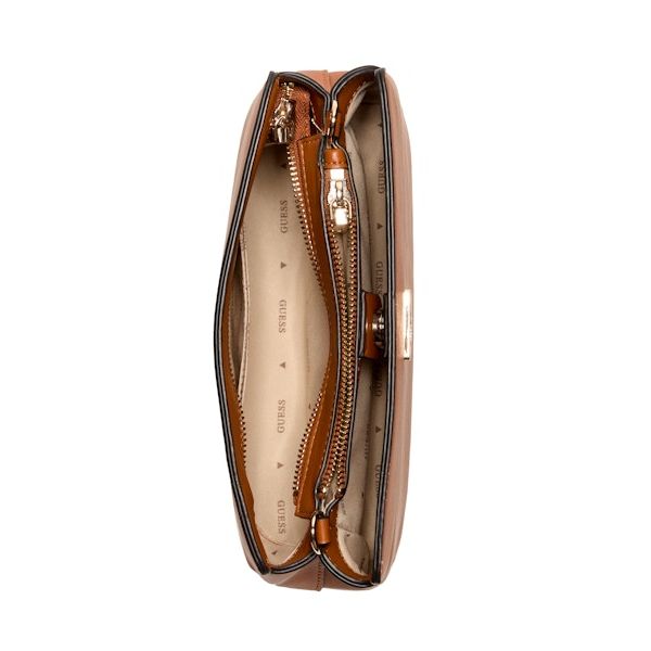 Sac bandoulière GUESS Talent à fermeture éclair supérieure