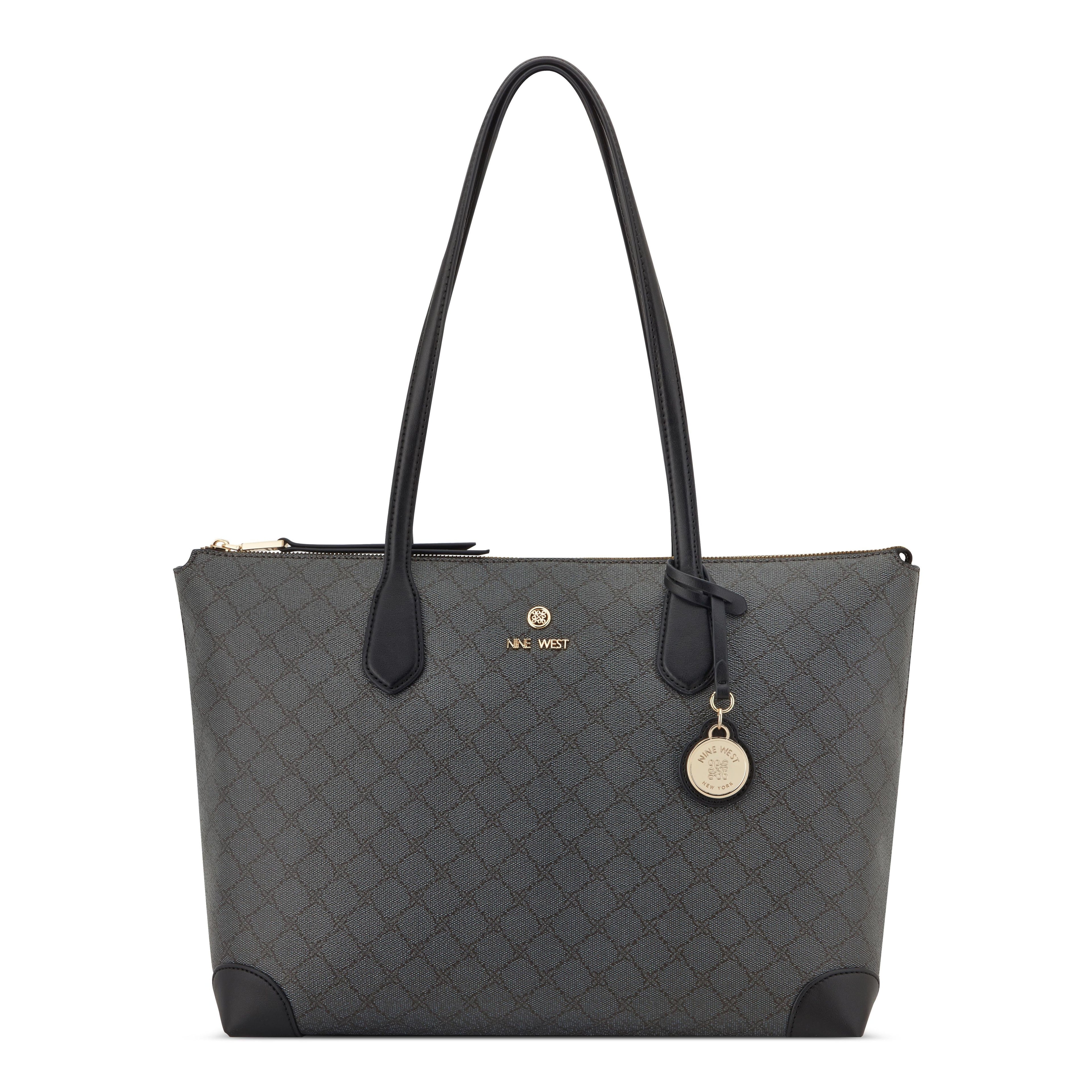Nine West Handbags KYRIE TECH TOTE ONYX LOGO