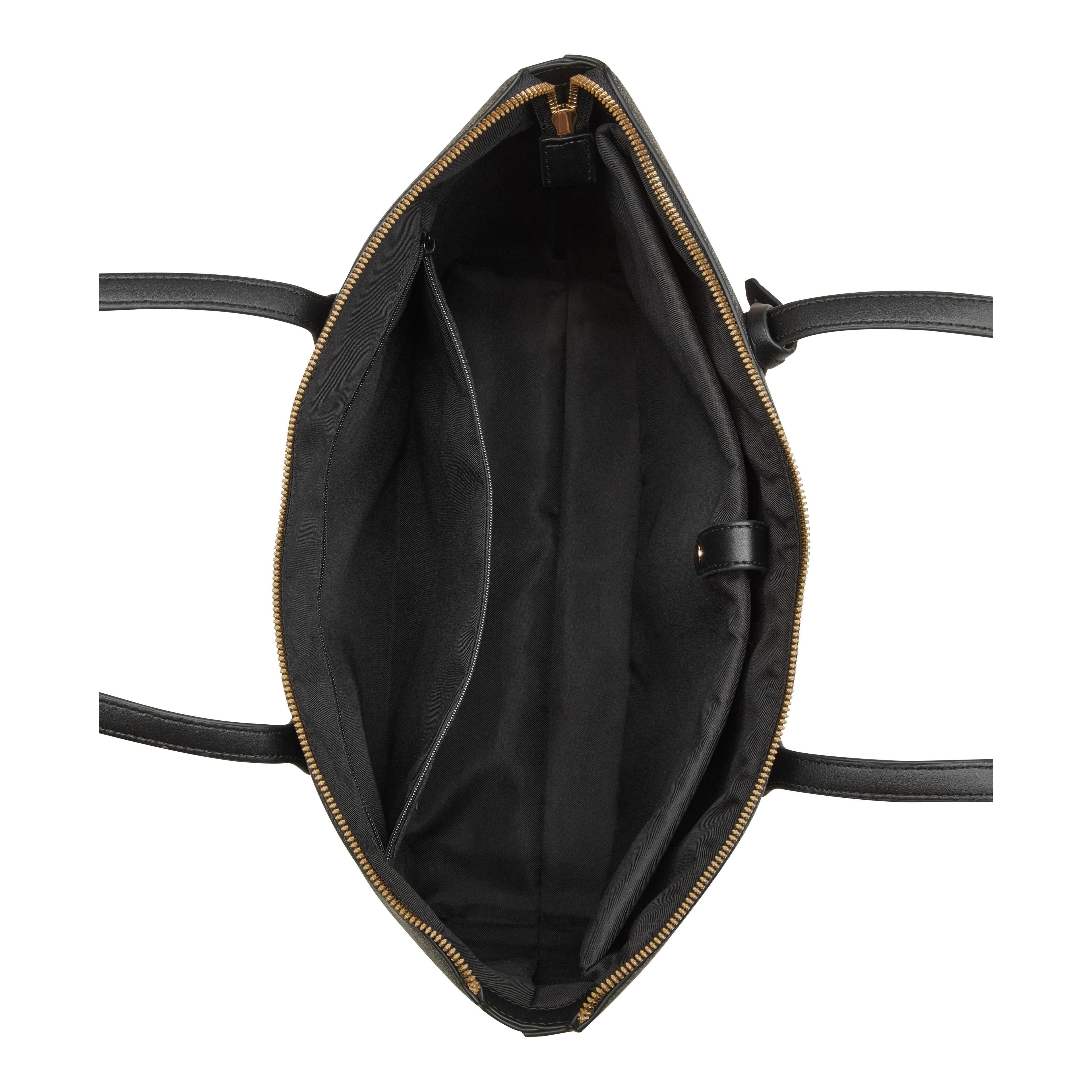 Nine West Handbags KYRIE TECH TOTE ONYX LOGO