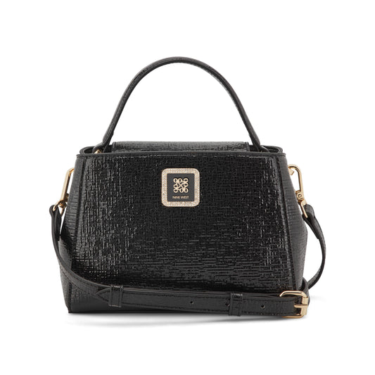 Nine West Handbags NIAMH TOP HANDLE CROSSBODY BLACK