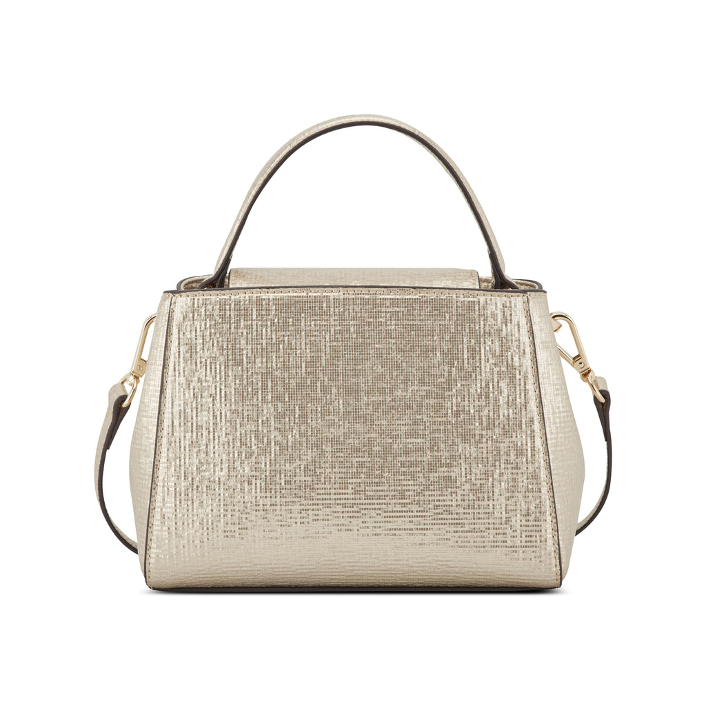 Nine West Handbags NIAMH TOP HANDLE CROSSBODY PLATINO