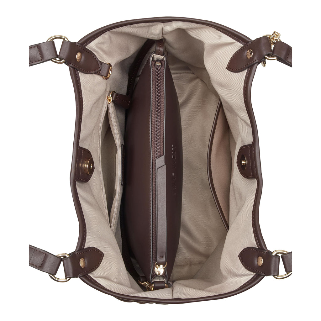 Nine West Handbags JASLEE 2 IN 1 TOTE RAISIN