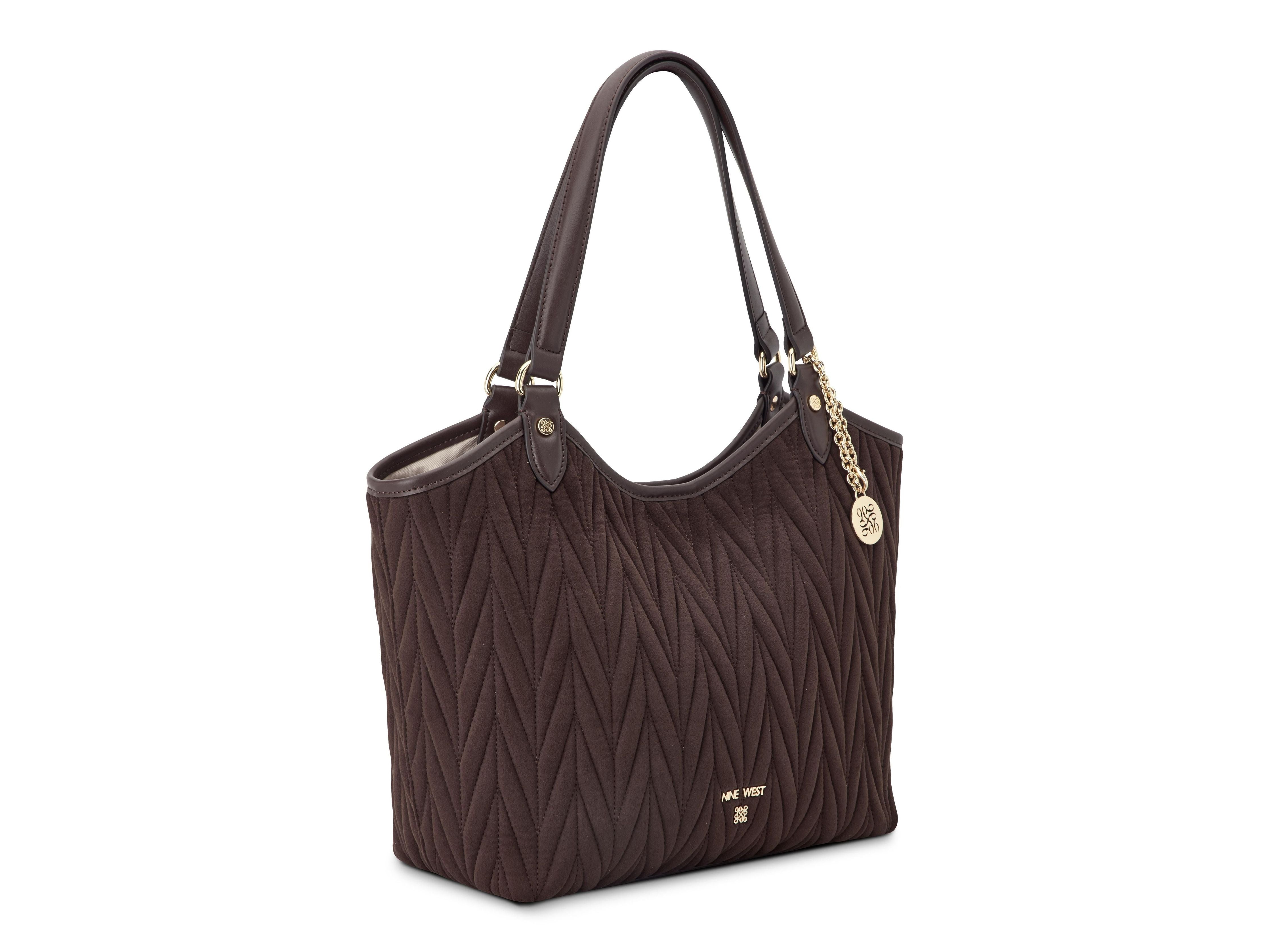 Nine West Kiley Satchel – Designer Colorblock Handbag With Top