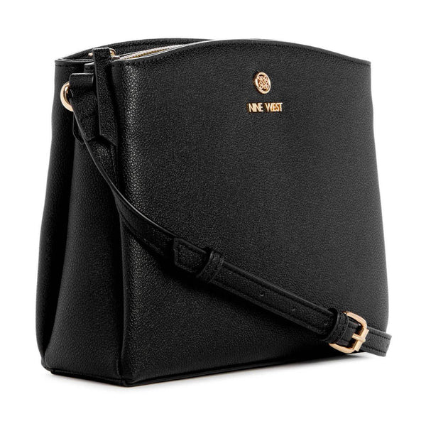Nine West Siera 3 Compartment Crossbody - Black