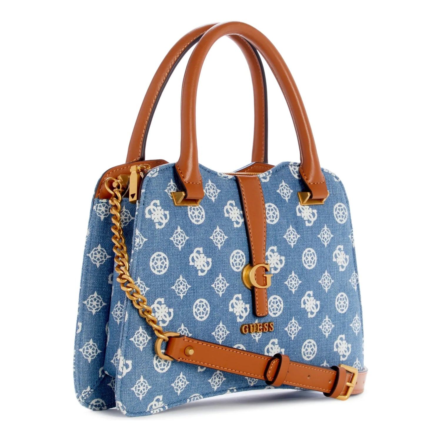 Guess denim purse sales