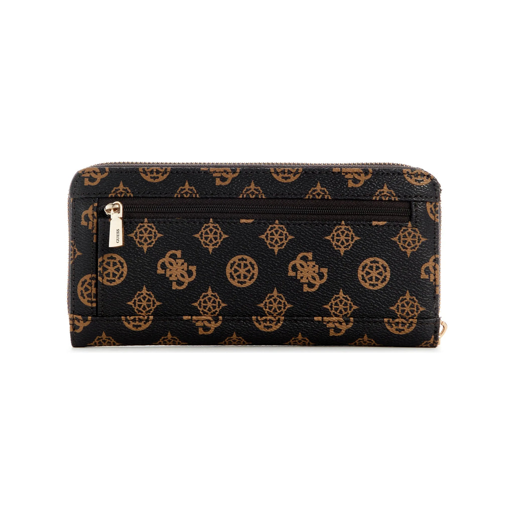 Laurel SLG Large Zip Around - Mocha Logo