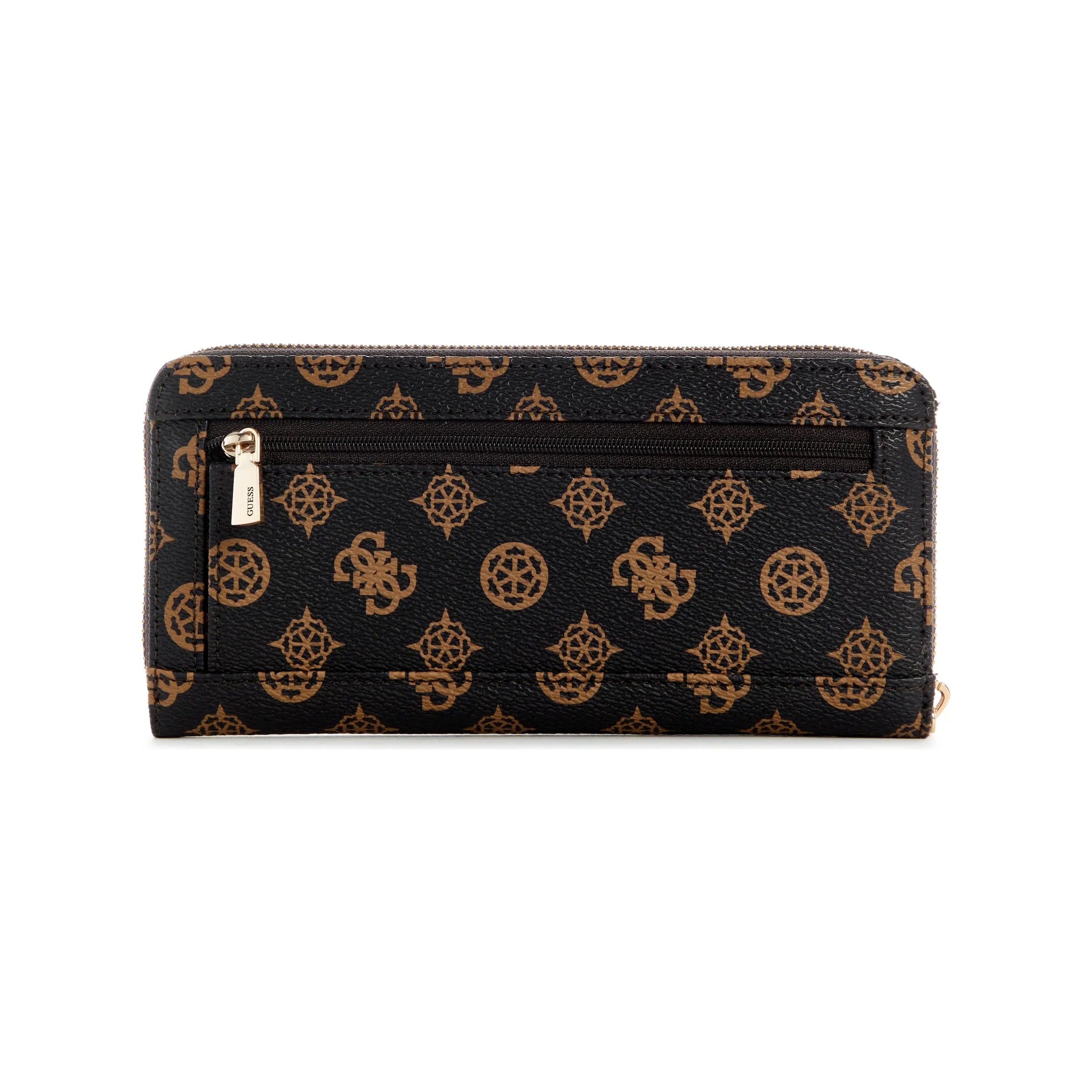 Laurel SLG Large Zip Around - Mocha Logo